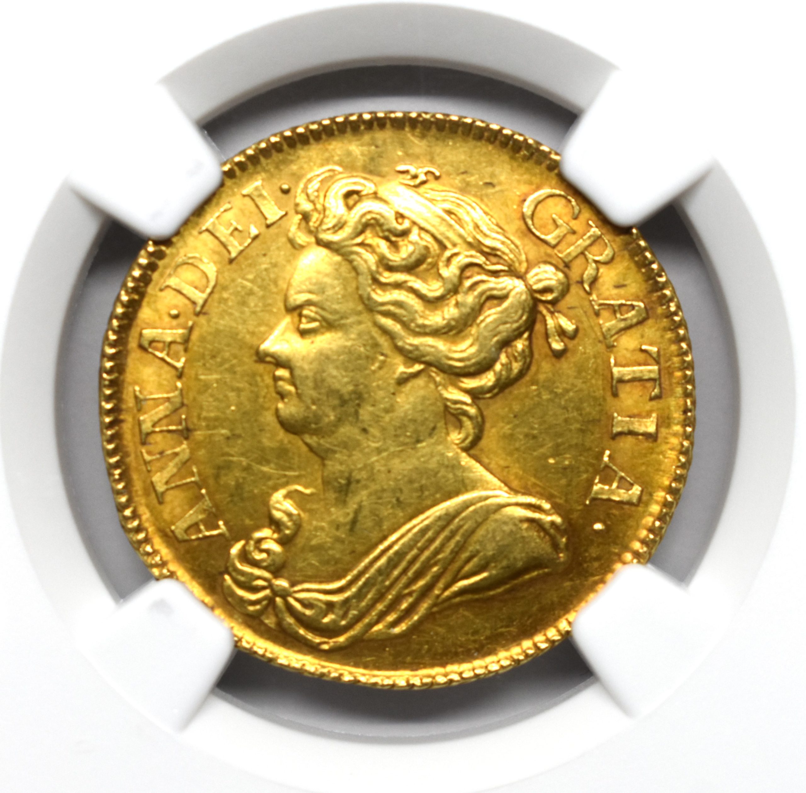 Sold】1713/1年 アン女王 ギニー金貨 MS61+ NGC | ソブリンパートナーズ